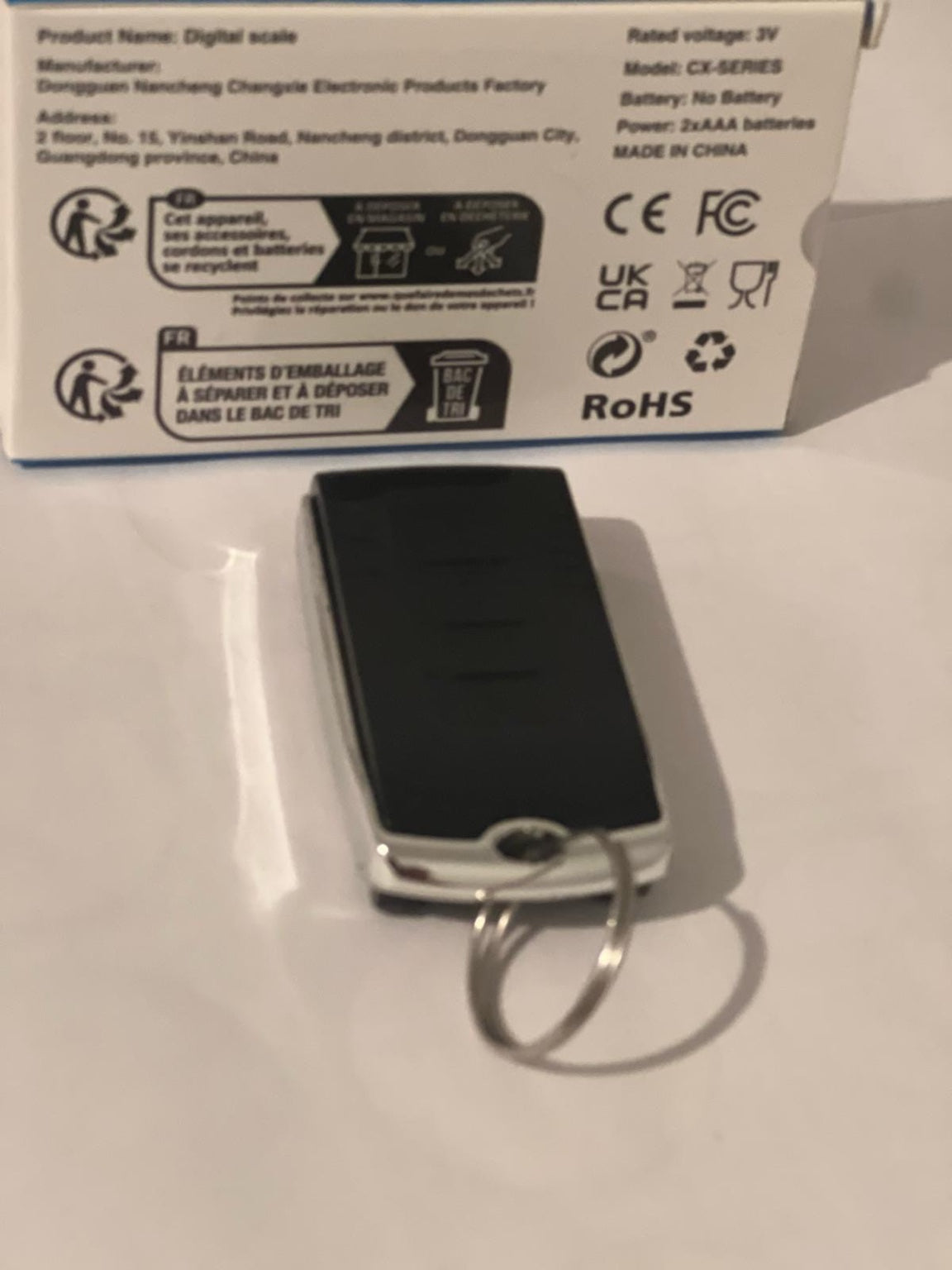 Car Keys Pocket Scales (MINI)