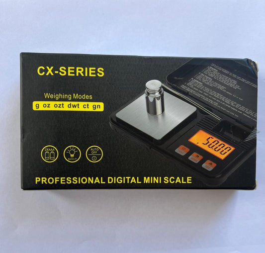 200G - 0.01G MINI POCKET SCALES WITH STAINLESS STEEL PLATE